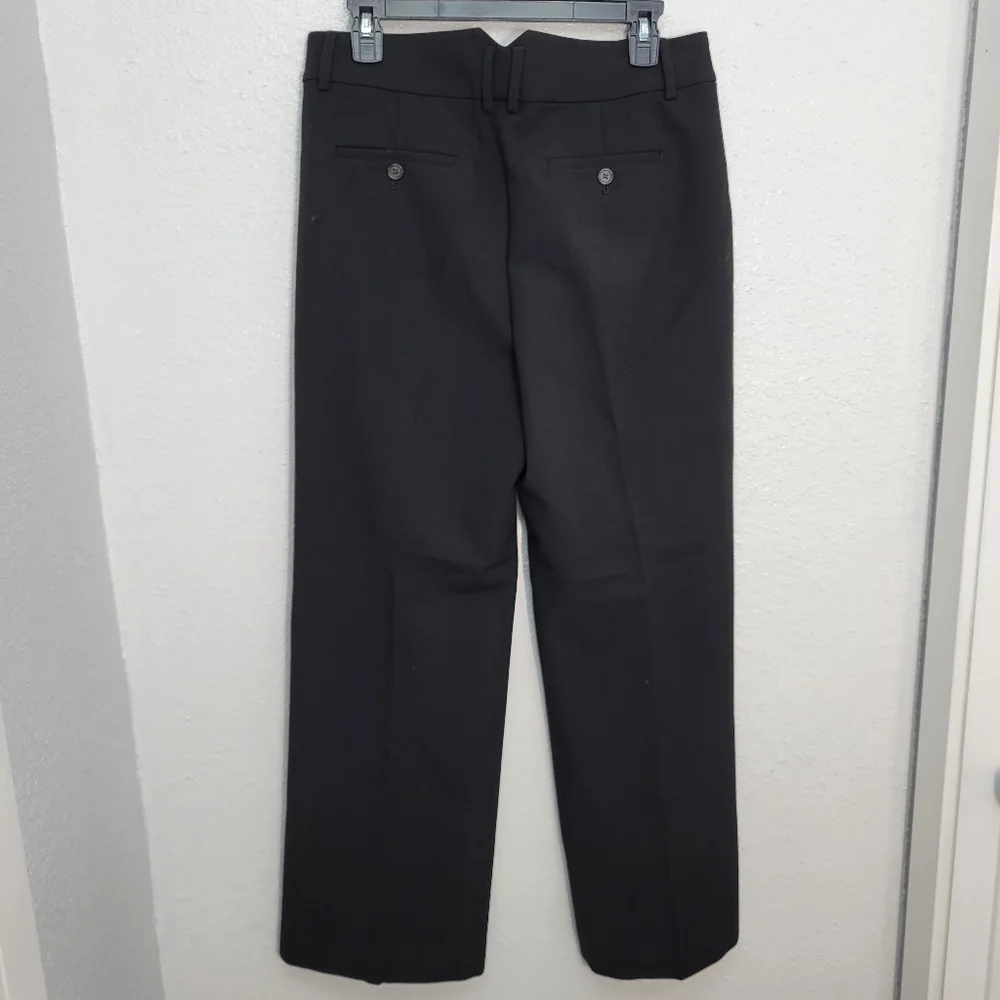 J Crew Petite Carolina pant in four-season stretch CP152 Size 4 Petite Black